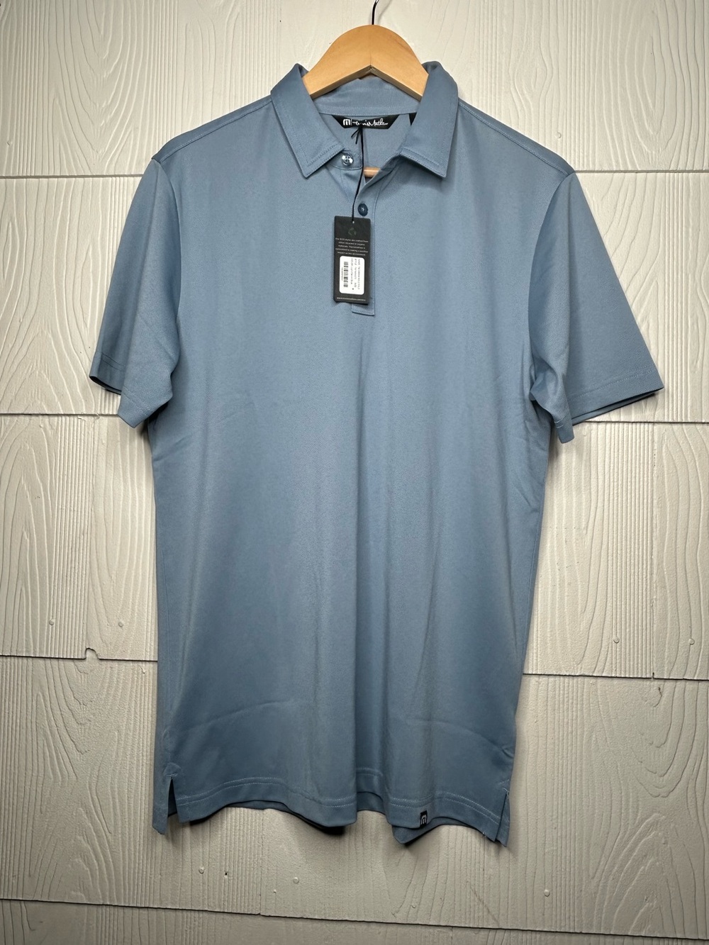 Travis Mathew Men’s Light Blue Polo Shirt